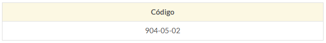 Tabla de medidas